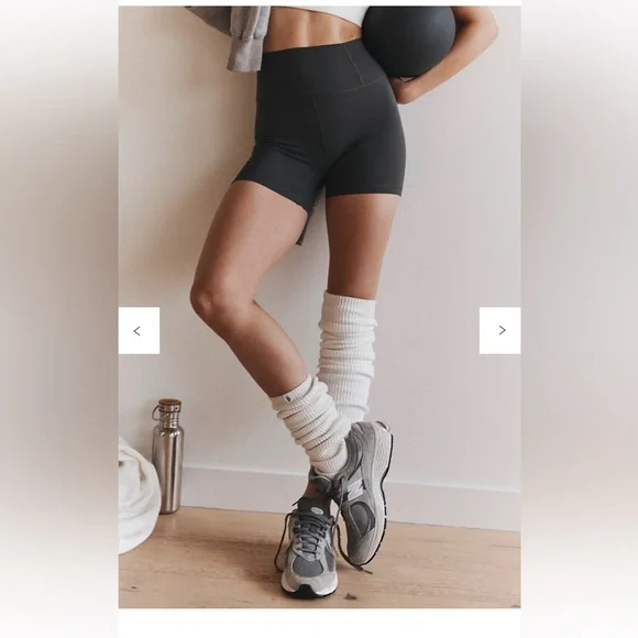 Free people movement Never Better 5" Bike Shorts Dark Shadow - Picture 2 of 5